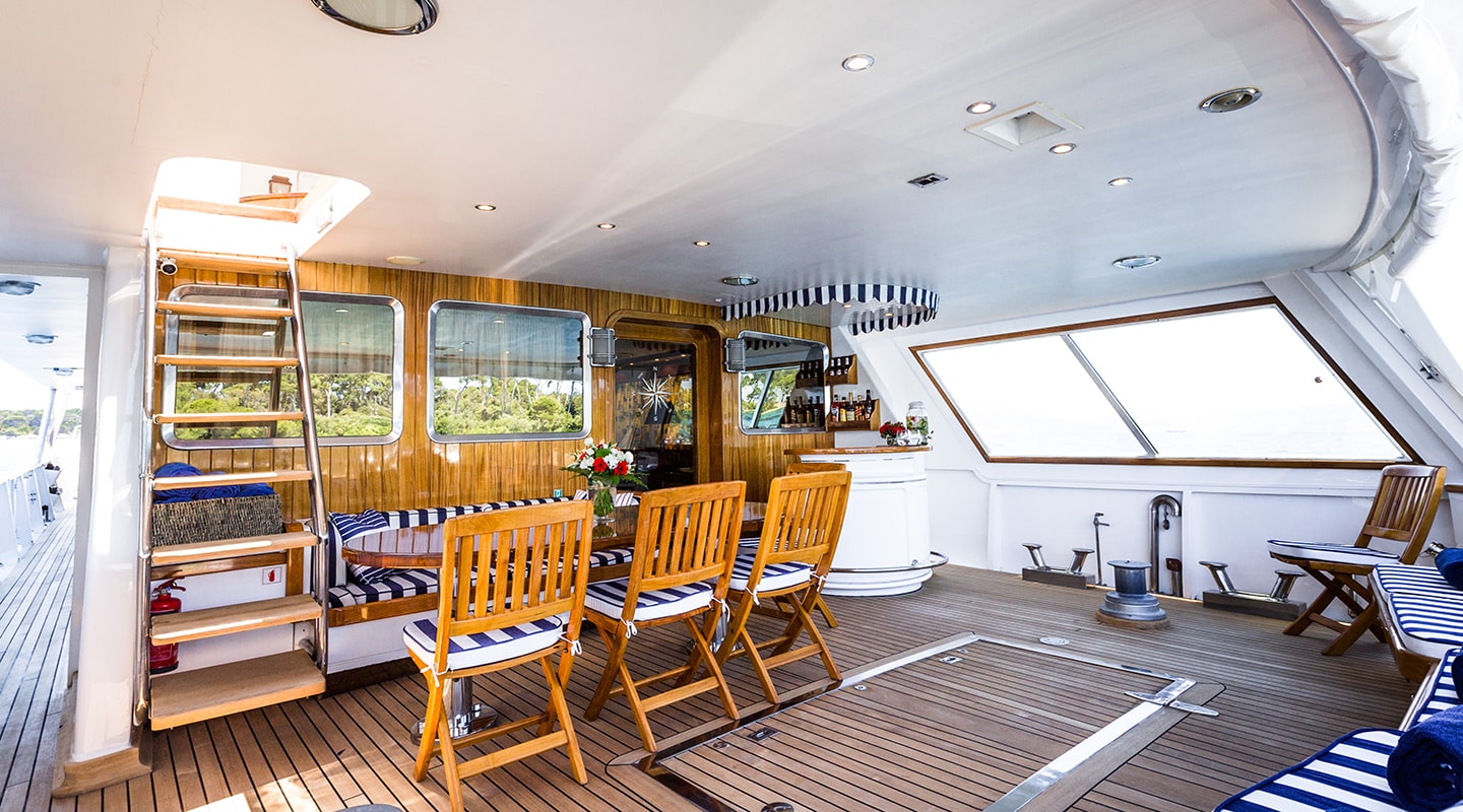 STAR OF THE SEA Aft deck