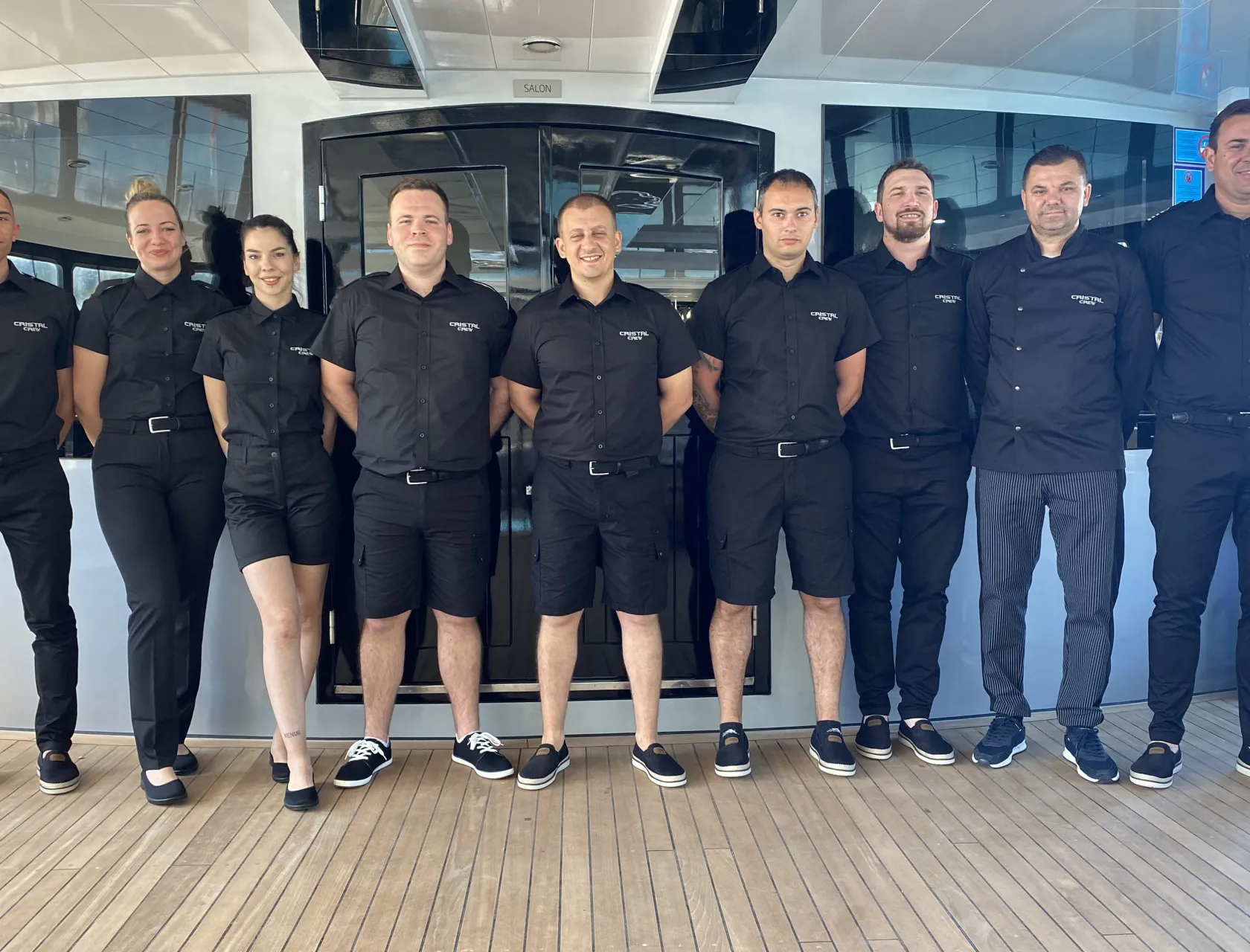 Behind the Scenes DS Yacht Cristal's Dedicated Crew