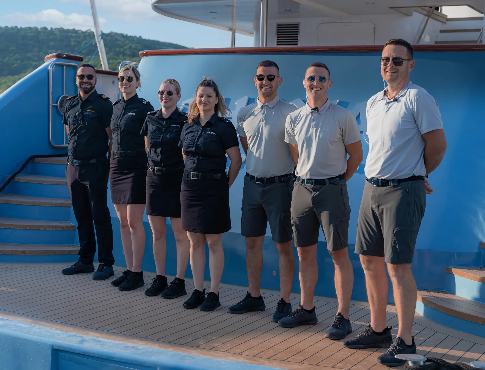 Introducing the Dedicated Crew of the Luxurious DS Yacht Ohana