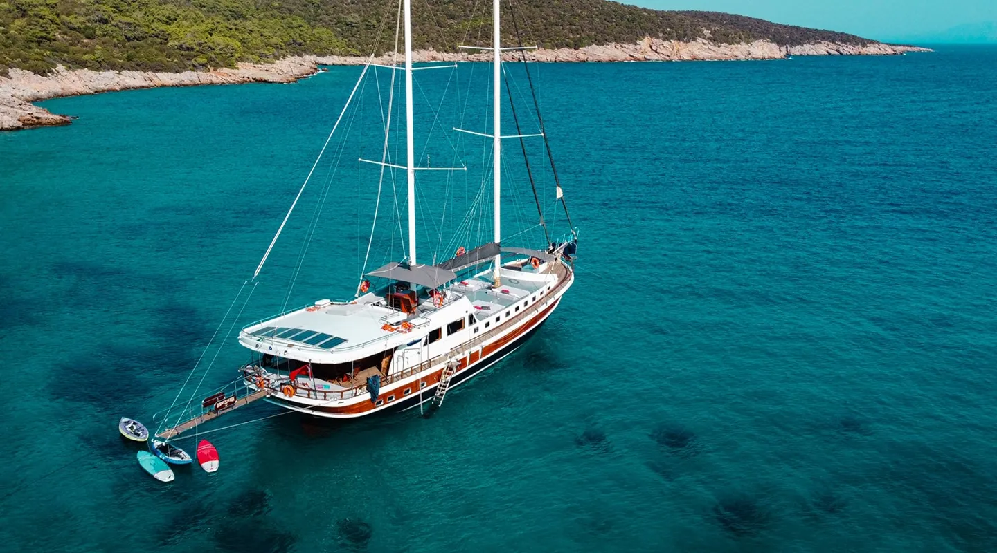 BODRUM QUEEN Anchored