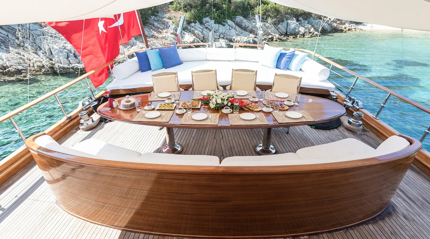 GRACE Aft deck