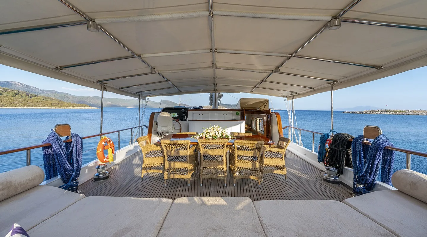 ARTEMIS Aft deck