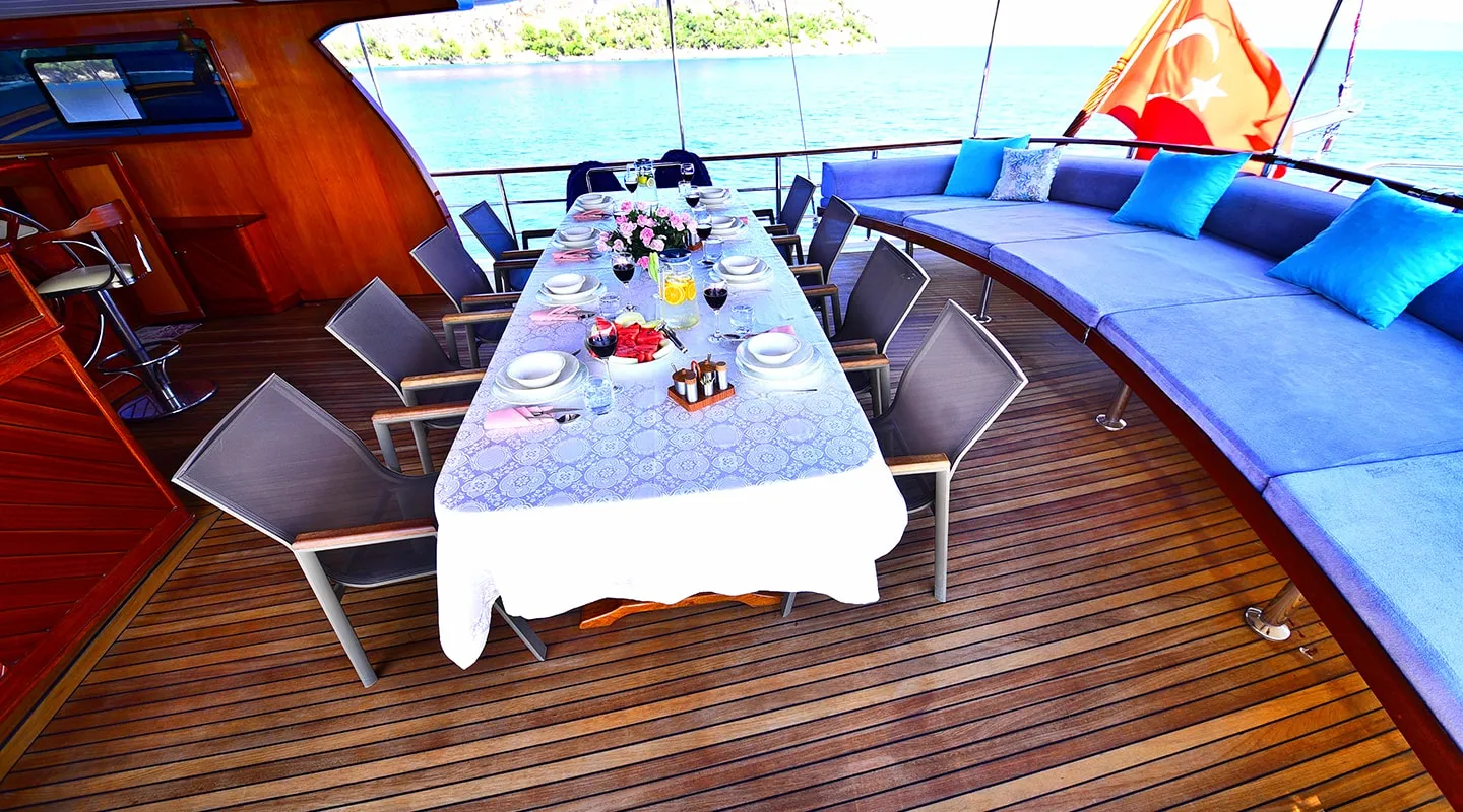 MAYA Aft deck