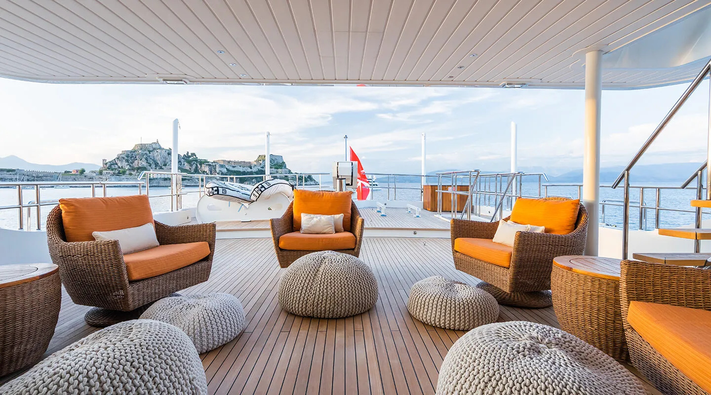 SERENITY Aft deck