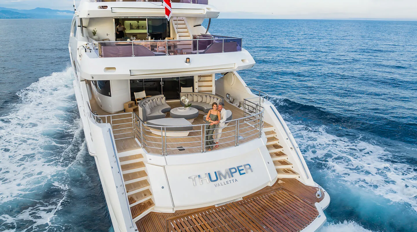 THUMPER Aft deck