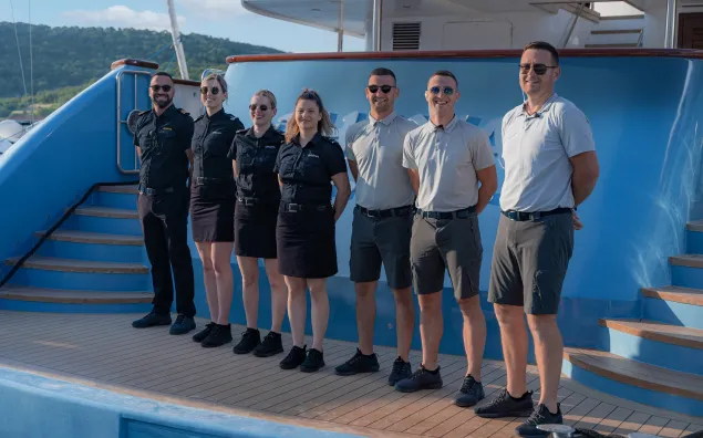 Introducing the Dedicated Crew of the Luxurious DS Yacht Ohana