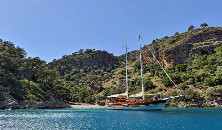 DERIN DENIZ Anchored