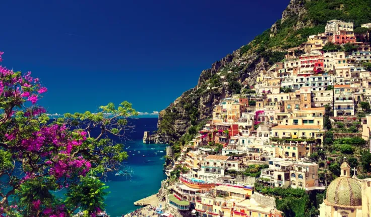 Italy-Amalfi-coast-Positano-.-Beautiful-cityscape