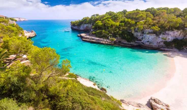 Majorca Cala Llombards Santanyi beach Mallorca