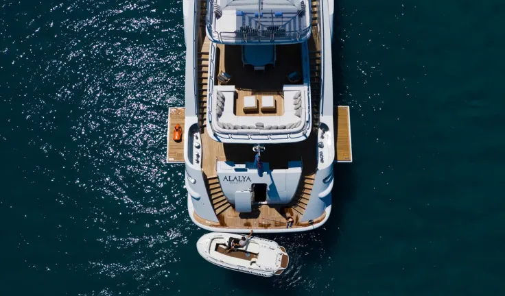 On these yachts you will have a luxury experience