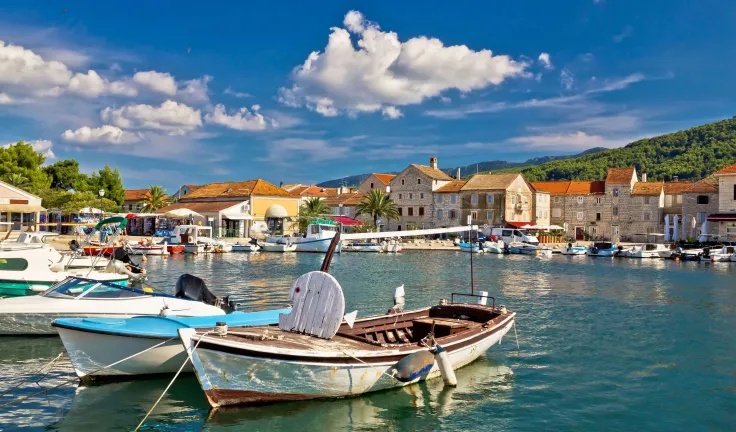 Stari Grad Hvar island in Croatia