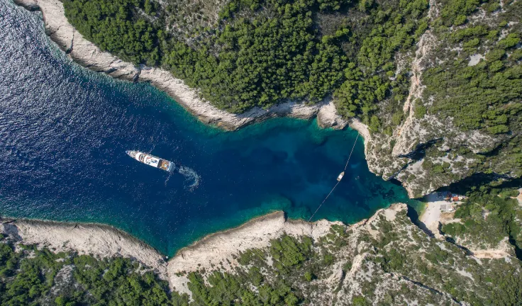 Luxury yachts in croatia