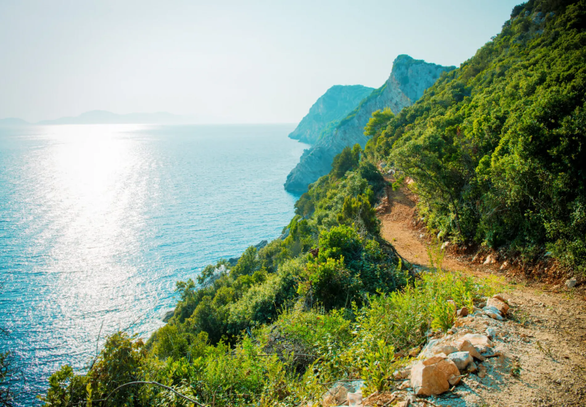 Adriatic coast in Croatia, Island Sipan