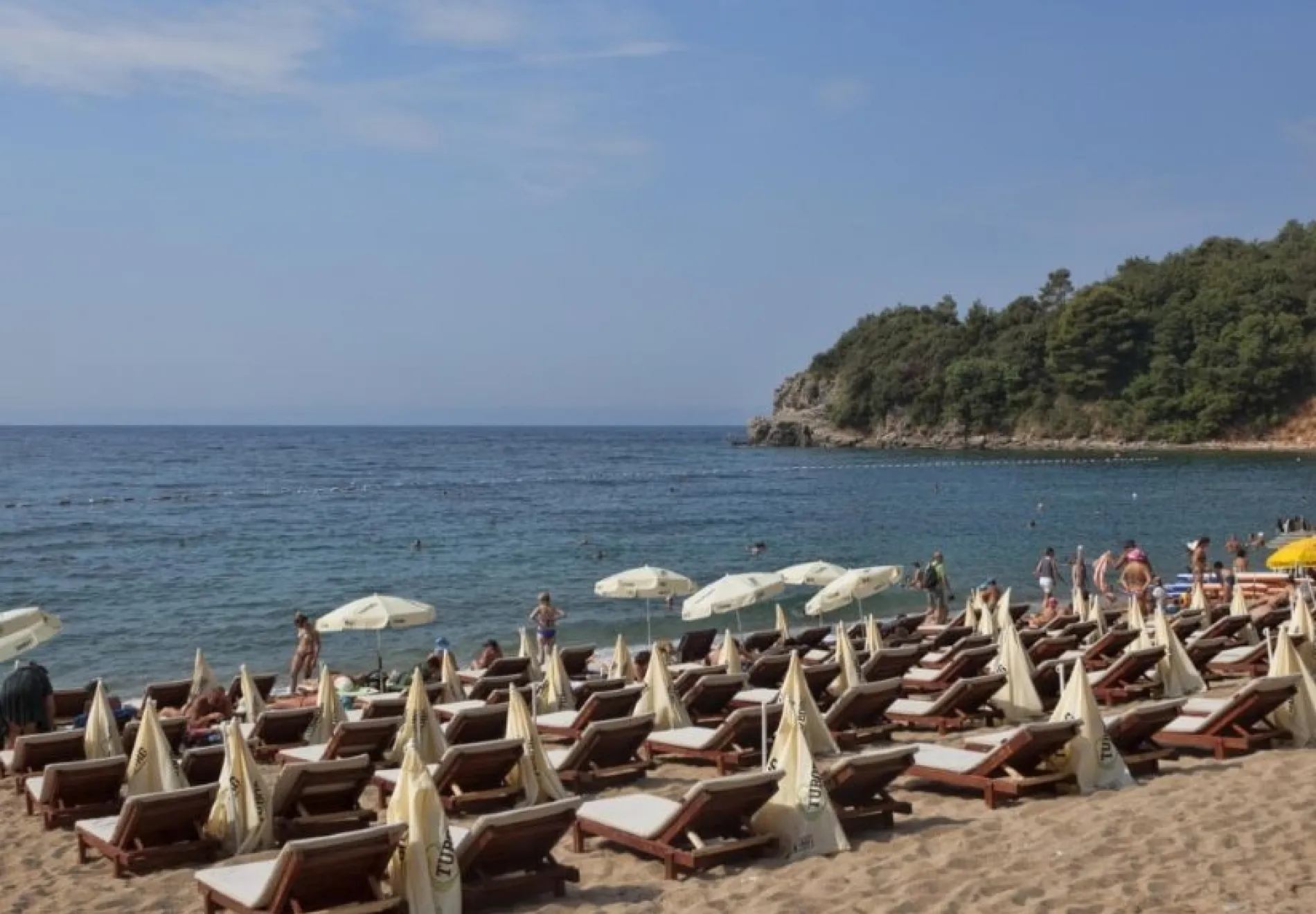 beach of Mogren Budva CROP