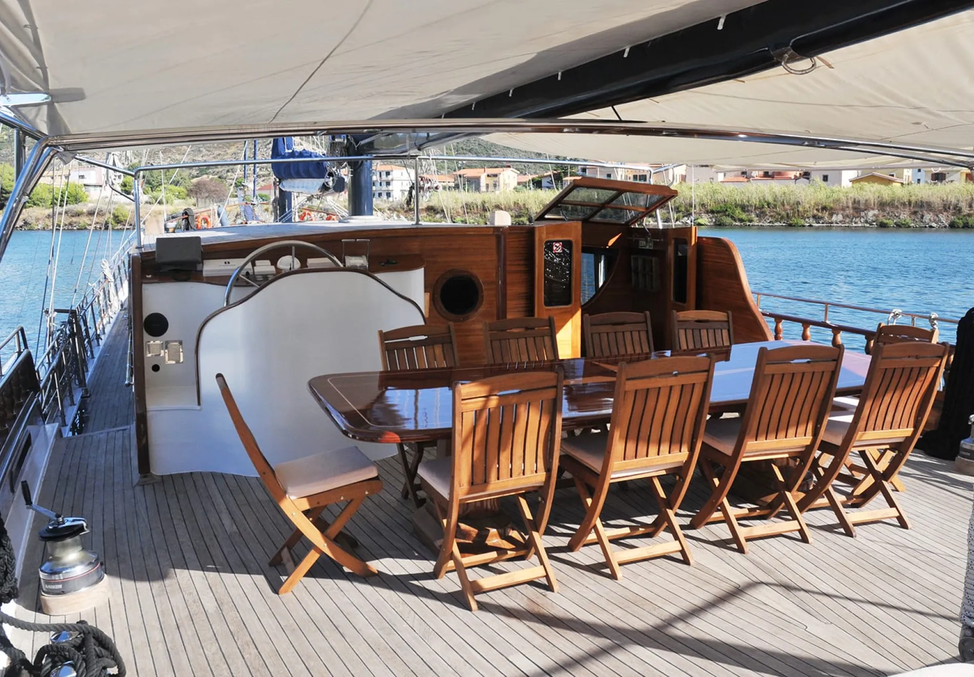 ELIANORA Aft deck