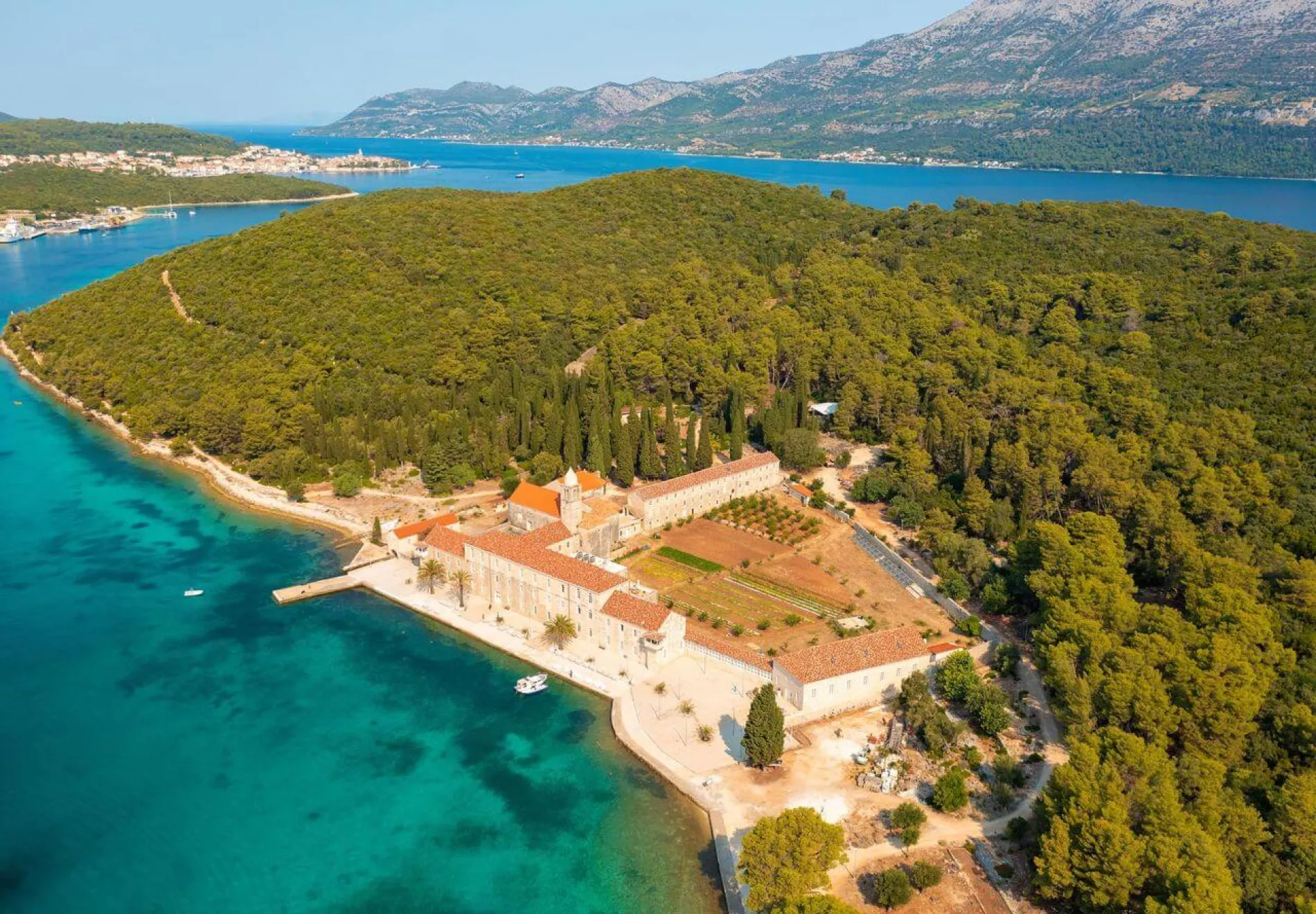 Croatia hidden gems - Franciscan monestary Badija