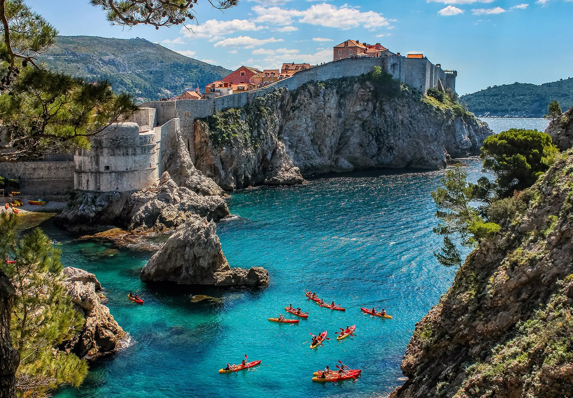 Game of Thrones tours reveal filming locations in cities like Dubrovnik. By sailing you can explore hidden coves and charming towns among the islands wh