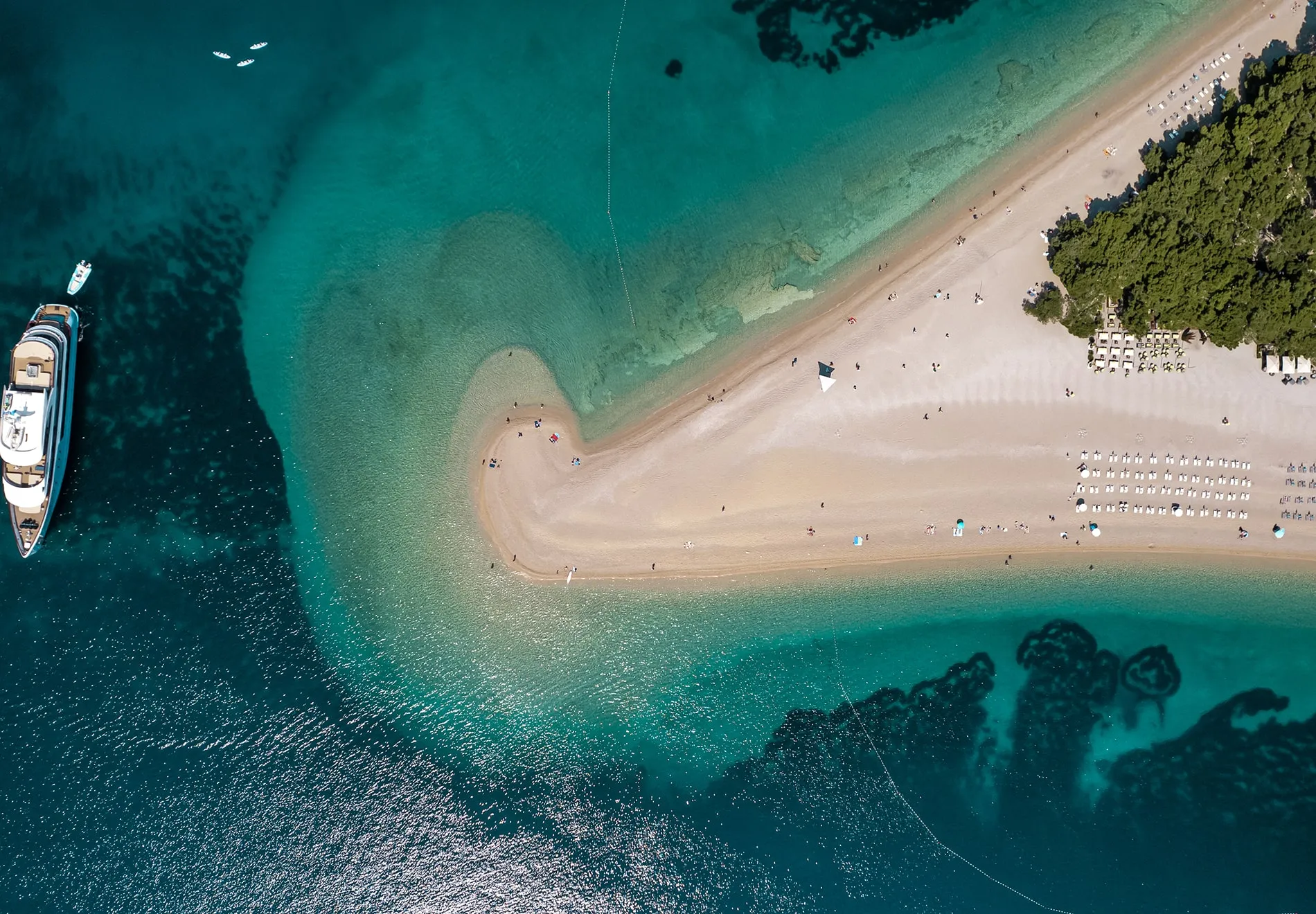 The Golden Cape Beach, Brač Island