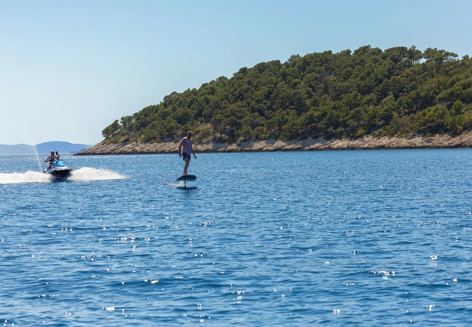 Your private yacht can anchor in secluded bays, offering the opportunity to safely swim, explore by paddleboard or kayak, and engage i