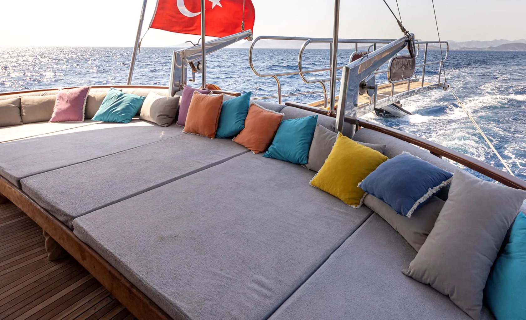 BODRUM QUEEN Aft deck