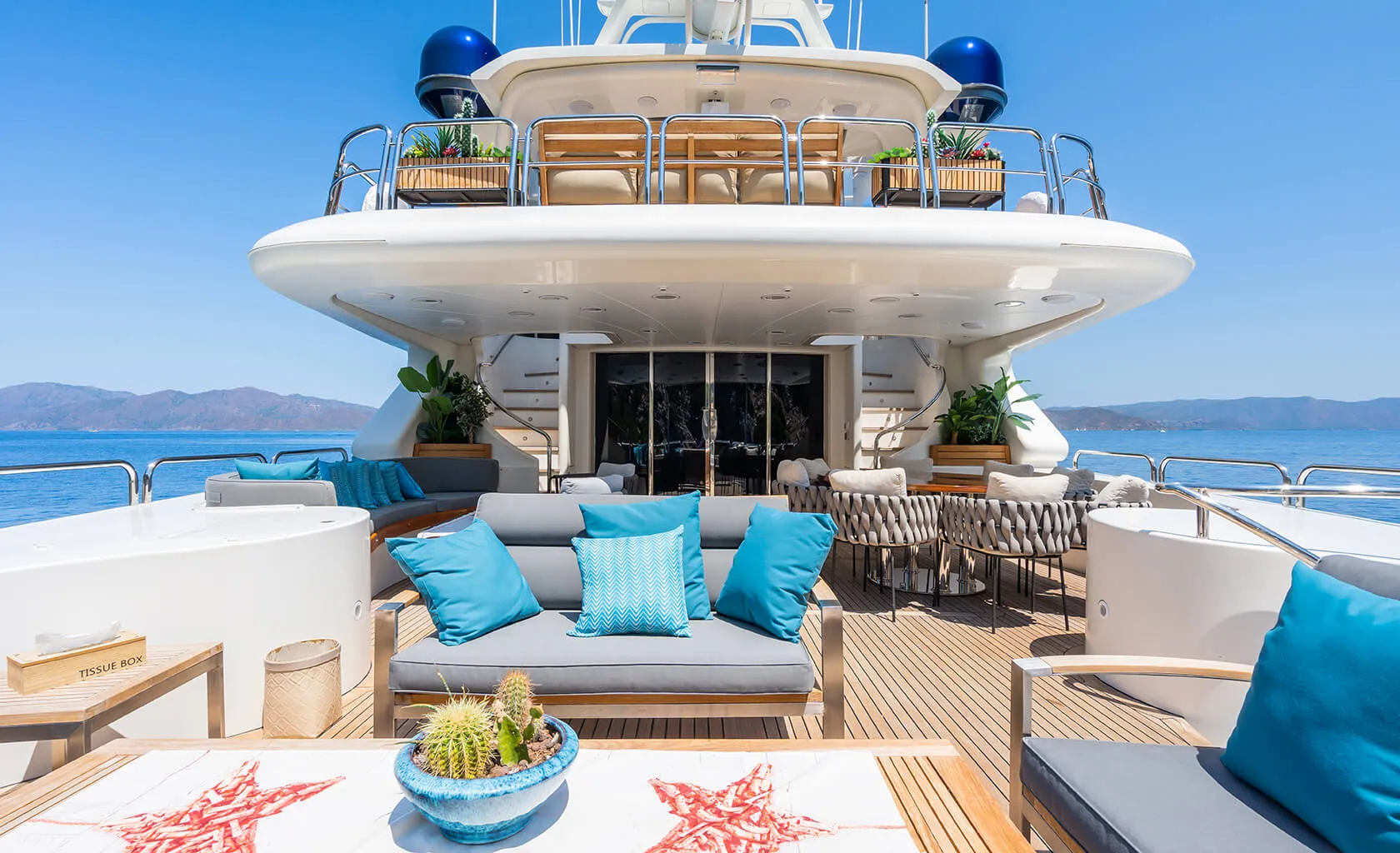 AMADEA Aft deck