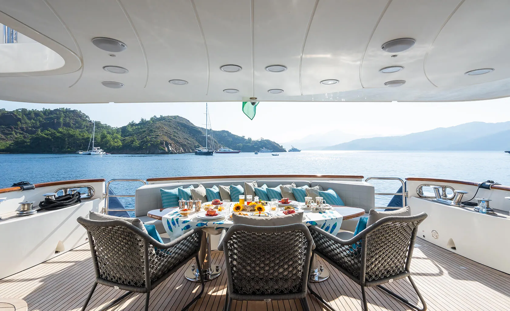 AMADEA Aft deck