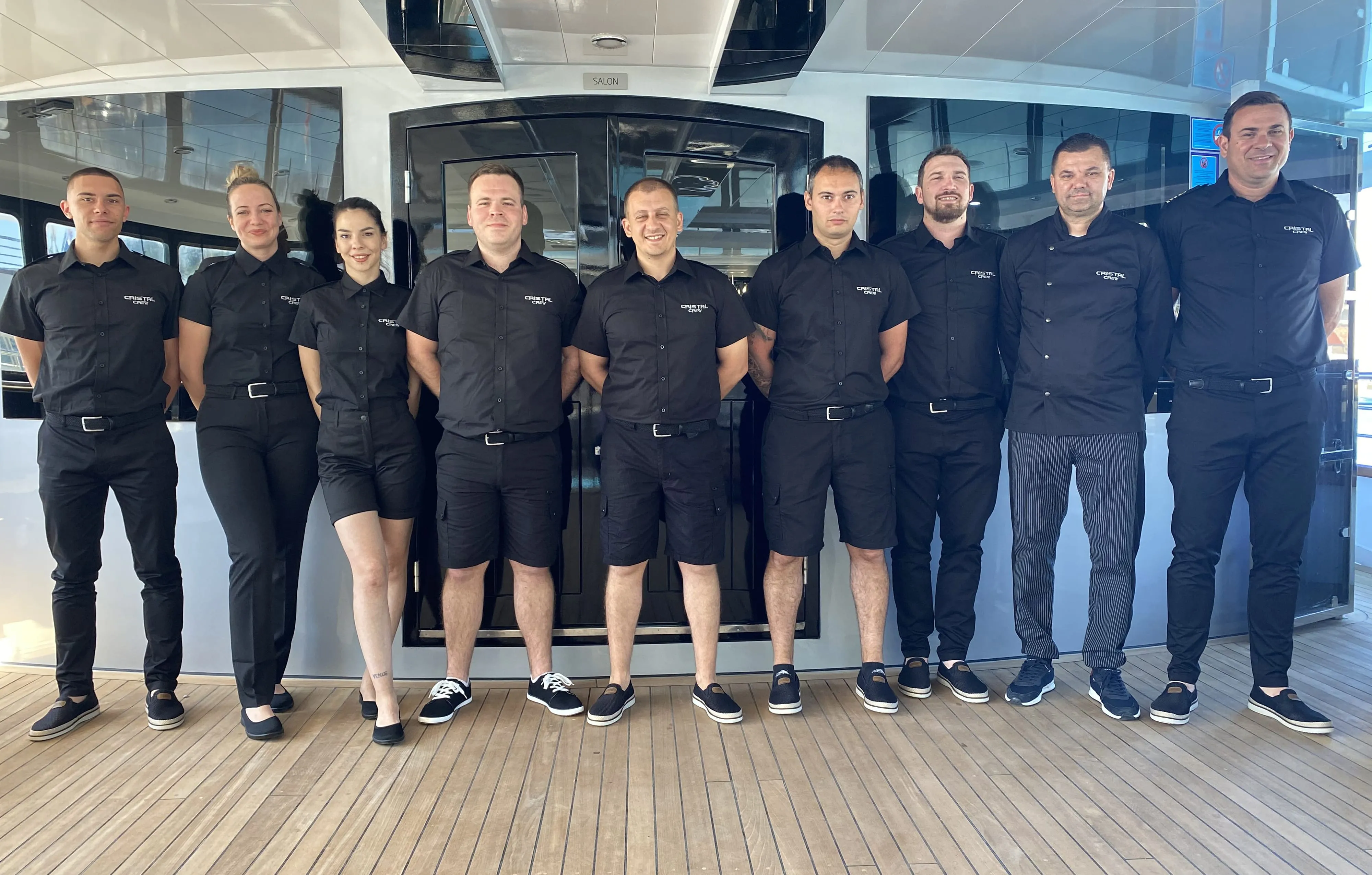 Behind the Scenes DS Yacht Cristal's Dedicated Crew