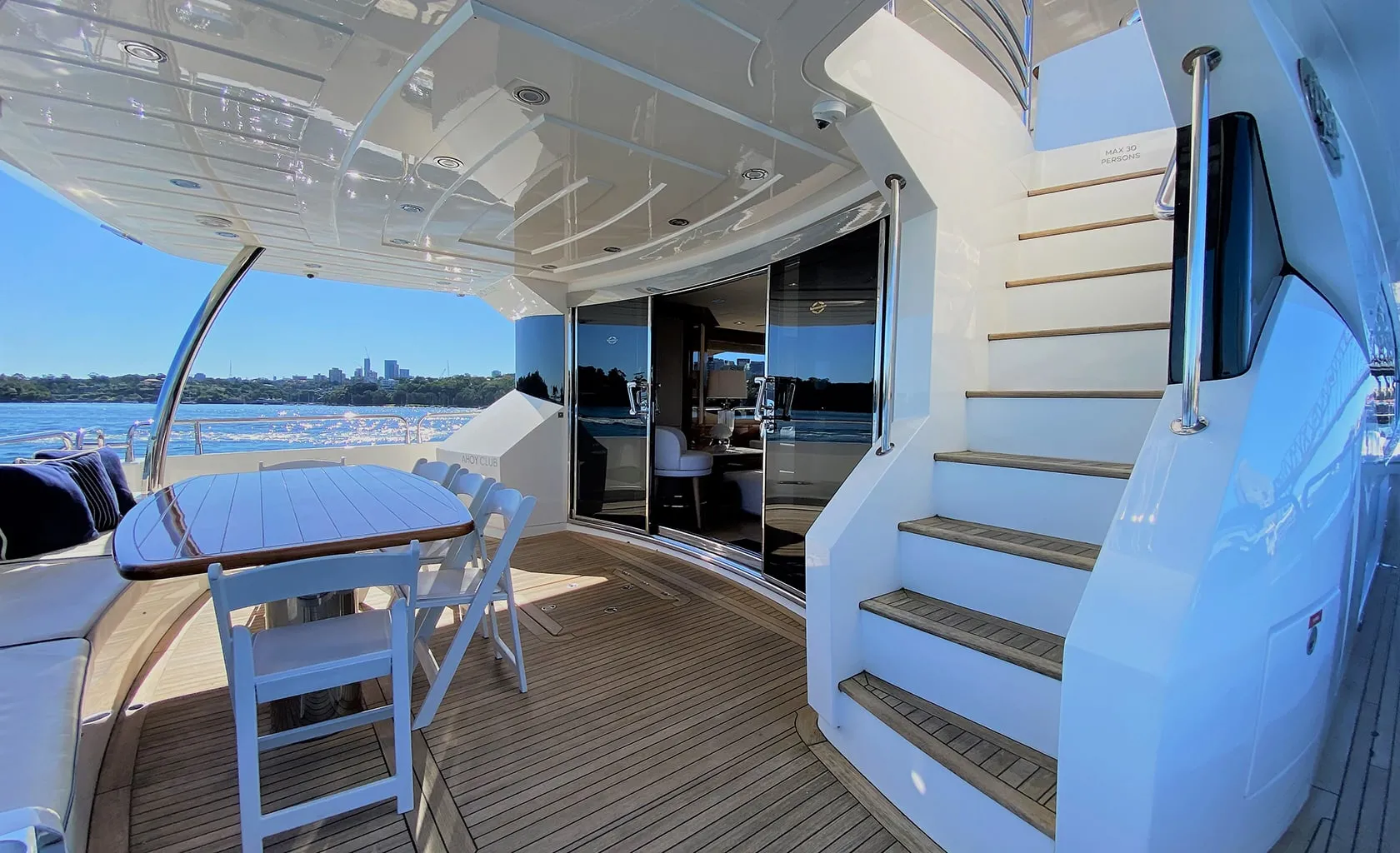 CHAOS Aft deck