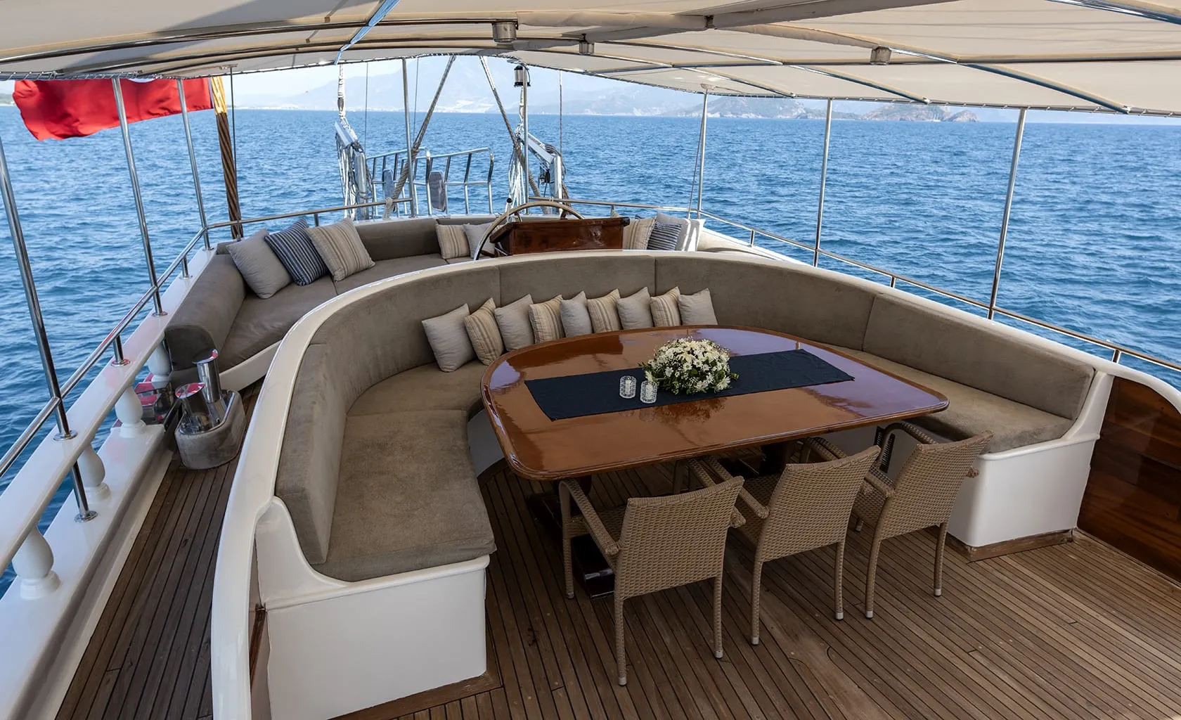 DURAMAZ Aft deck