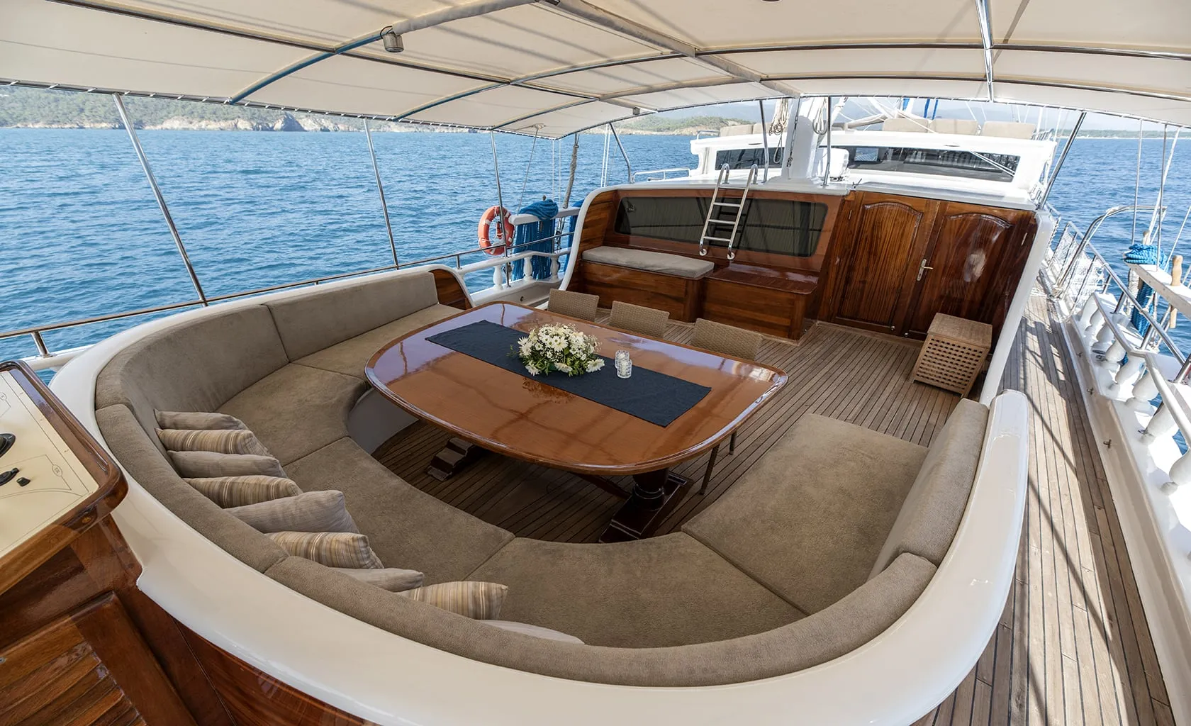 DURAMAZ Aft deck