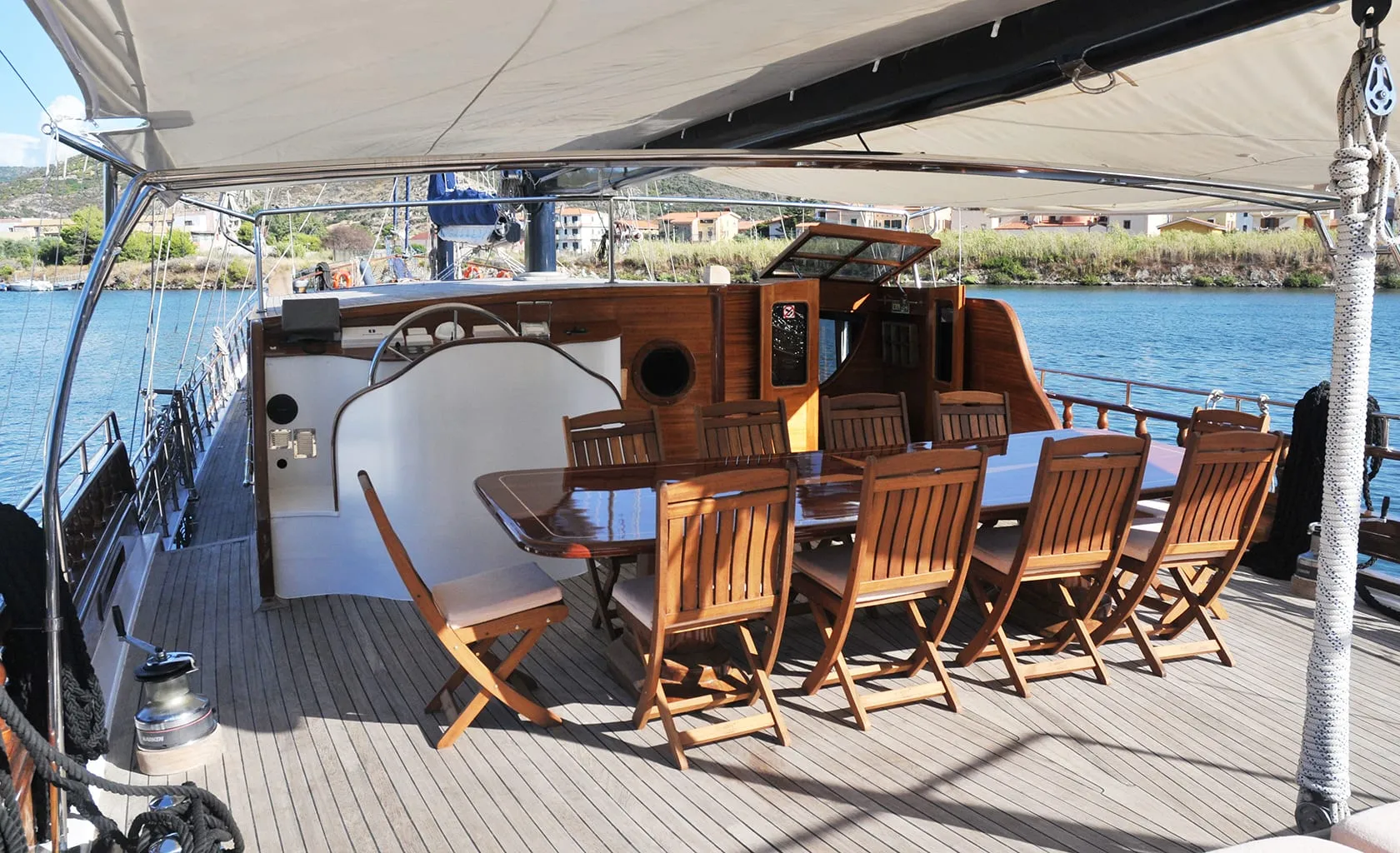 ELIANORA Aft deck