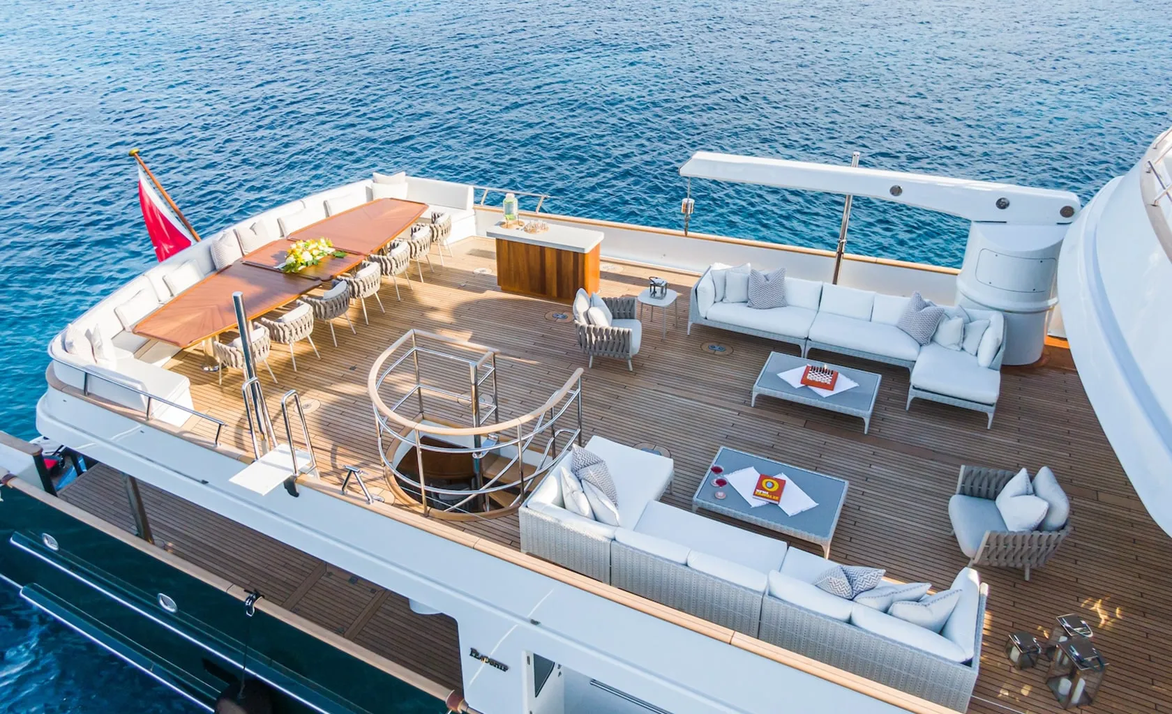 EMERALD Aft deck