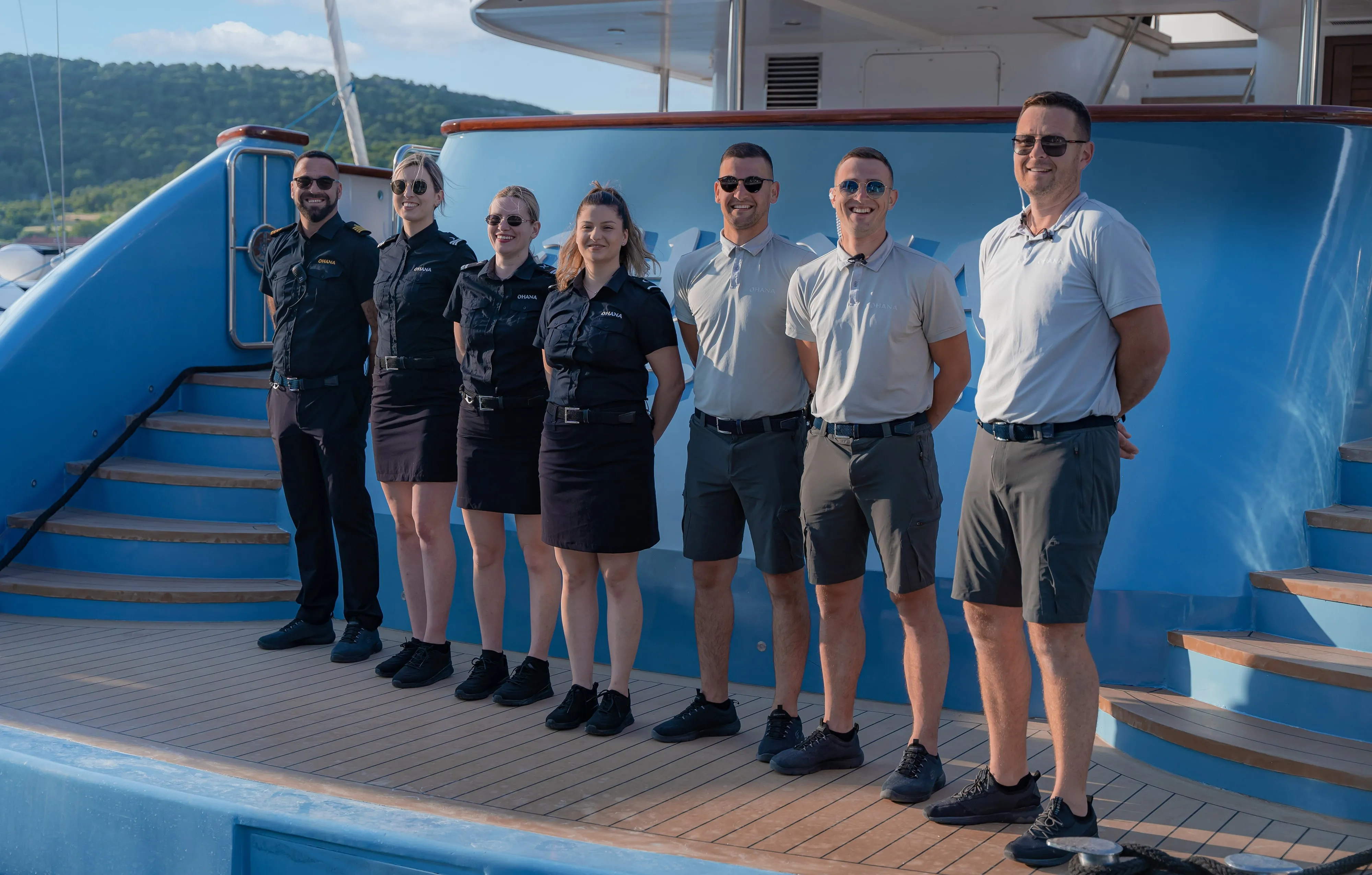 Introducing the Dedicated Crew of the Luxurious DS Yacht Ohana