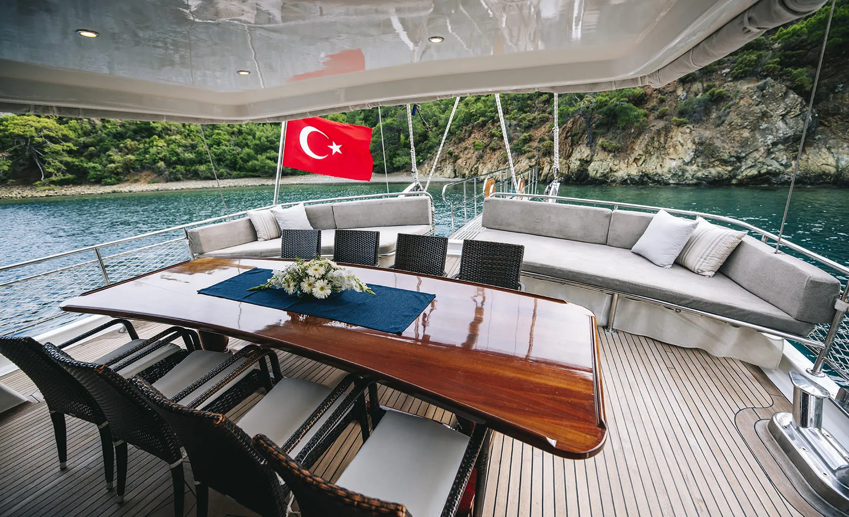 KAYHAN 3 Aft deck