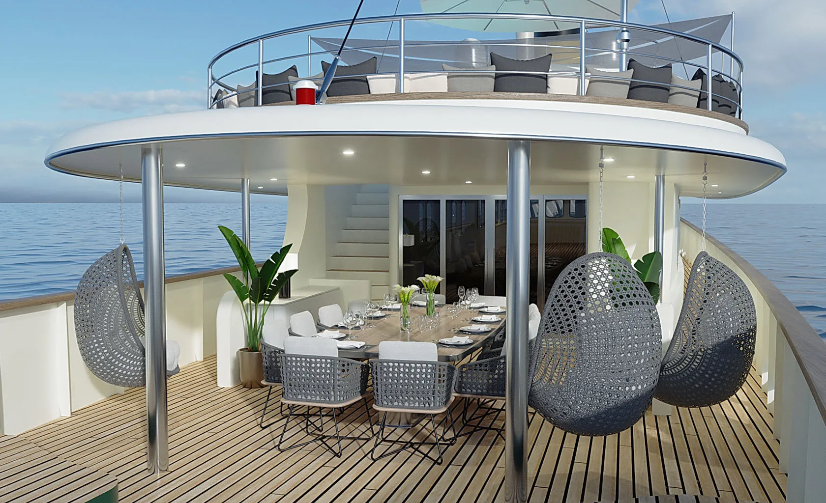 MAIA Aft deck