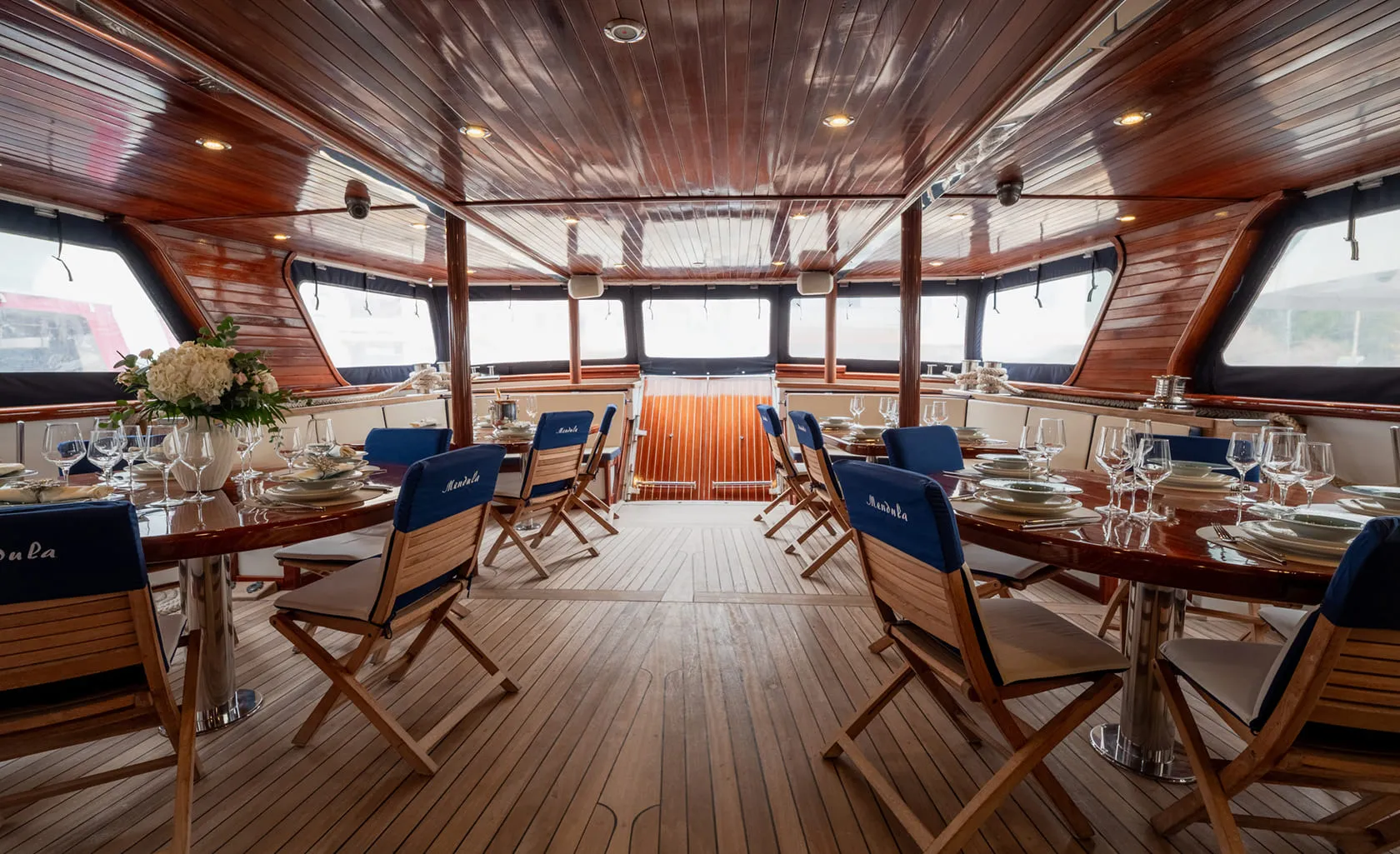 MENDULA Aft deck