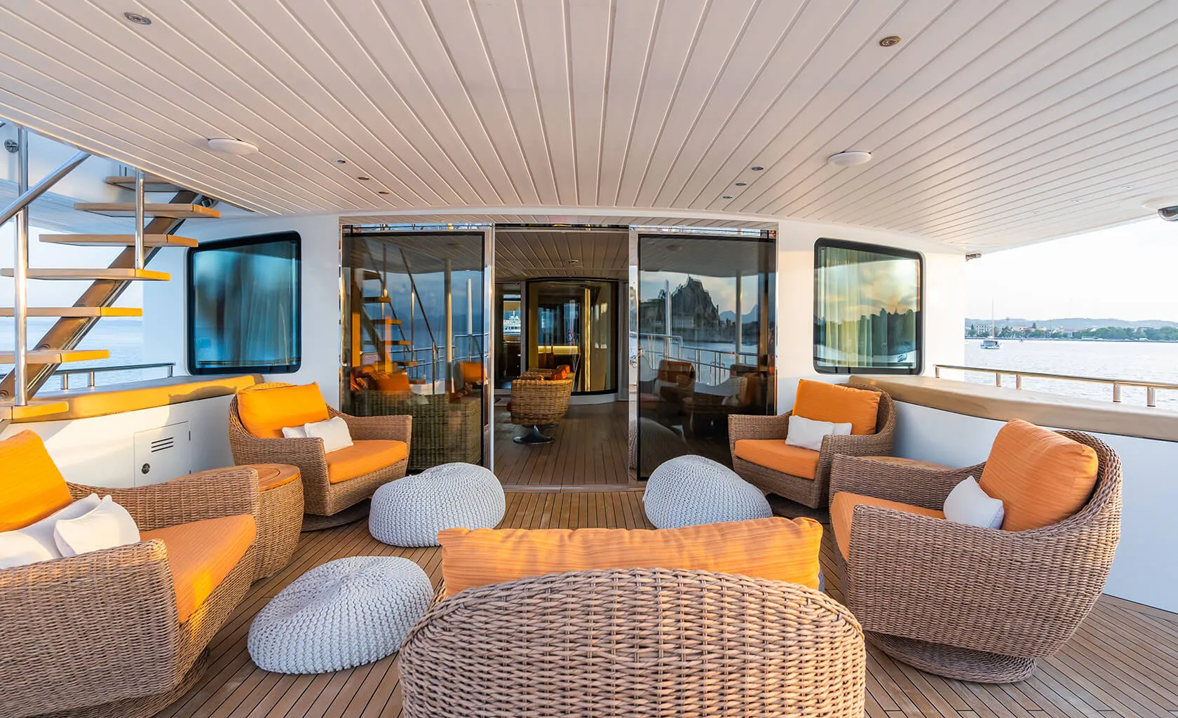 SERENITY Aft deck