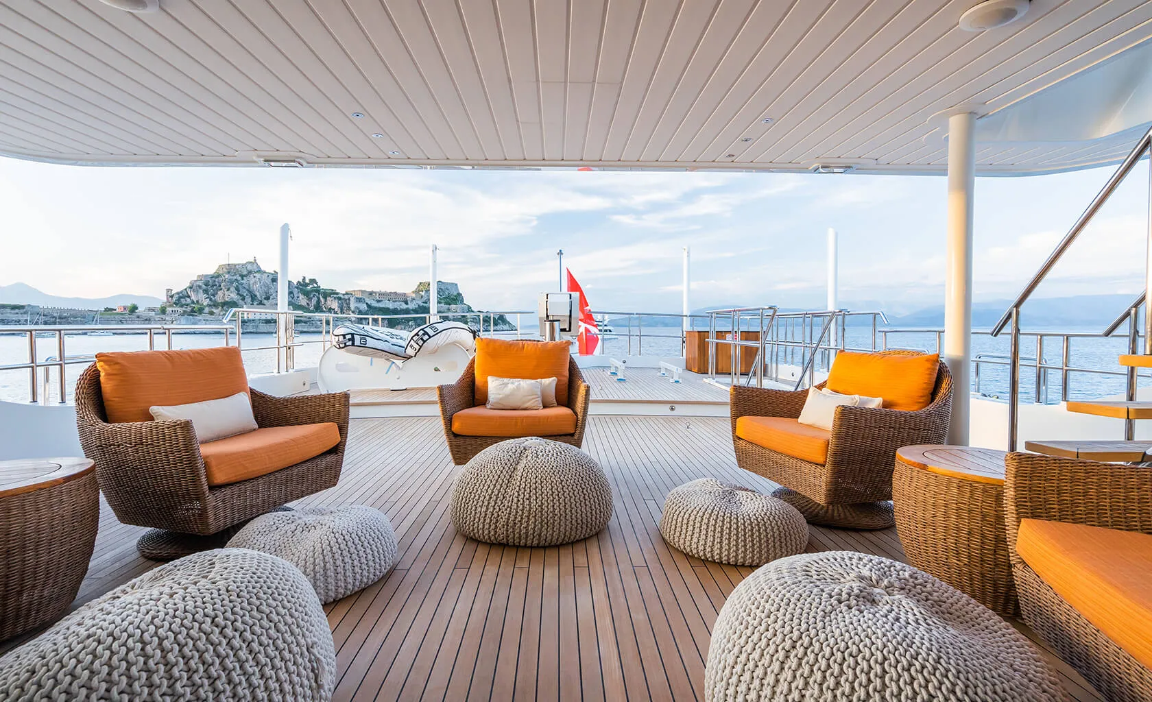 SERENITY Aft deck