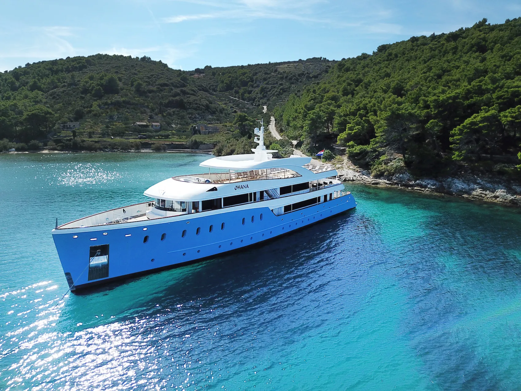 Luxury Mega Yacht SYMPHONY showcases excellence.