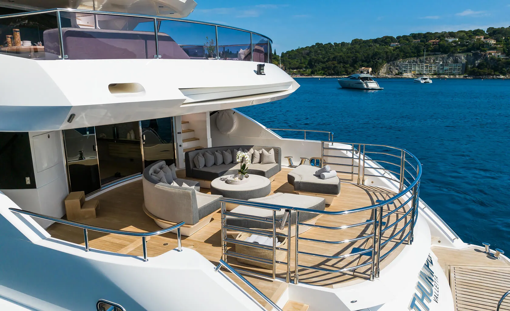 THUMPER Aft deck