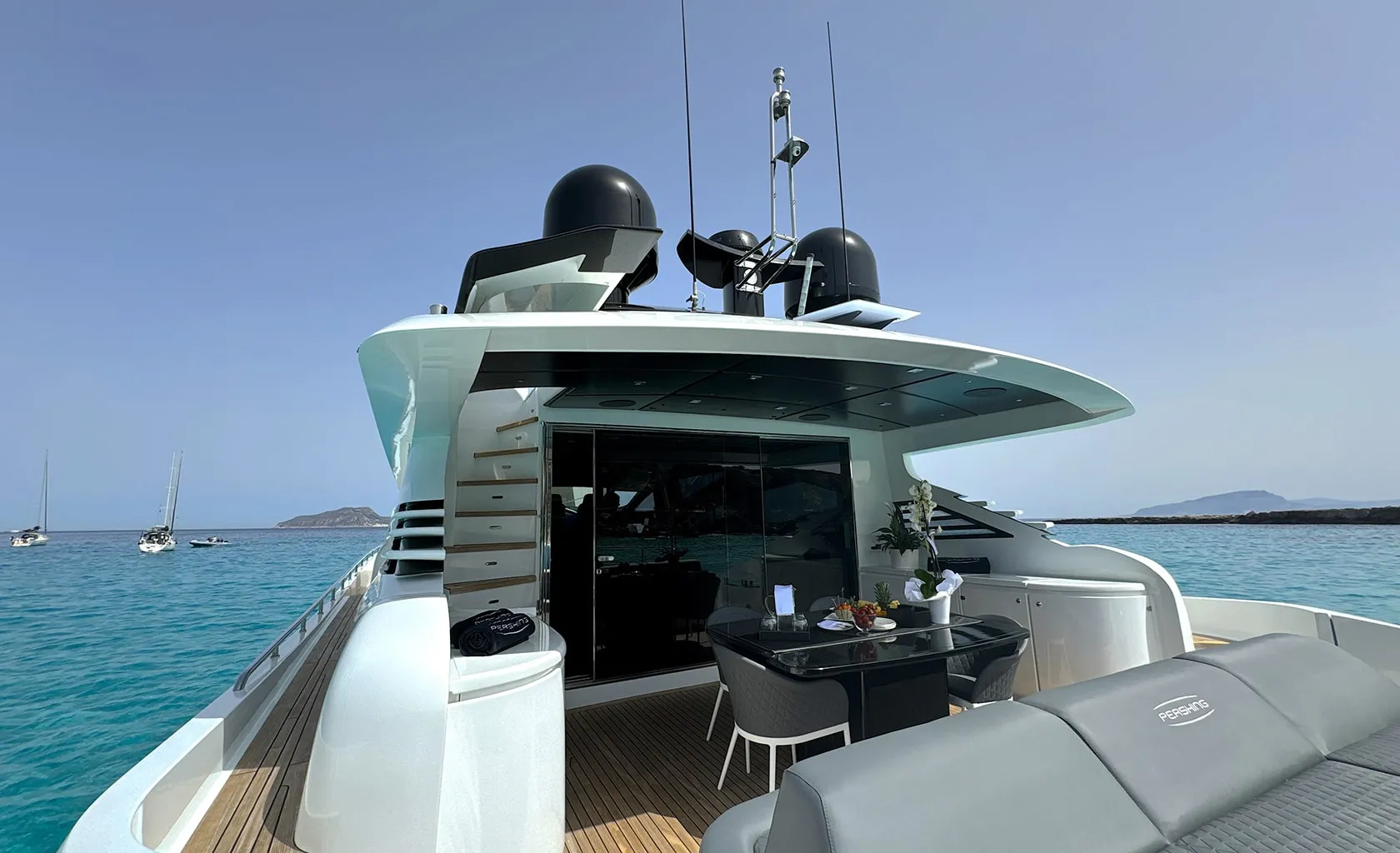 THYKE III Aft deck