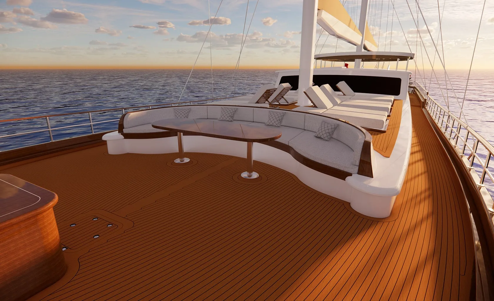 TOSCA Bow deck