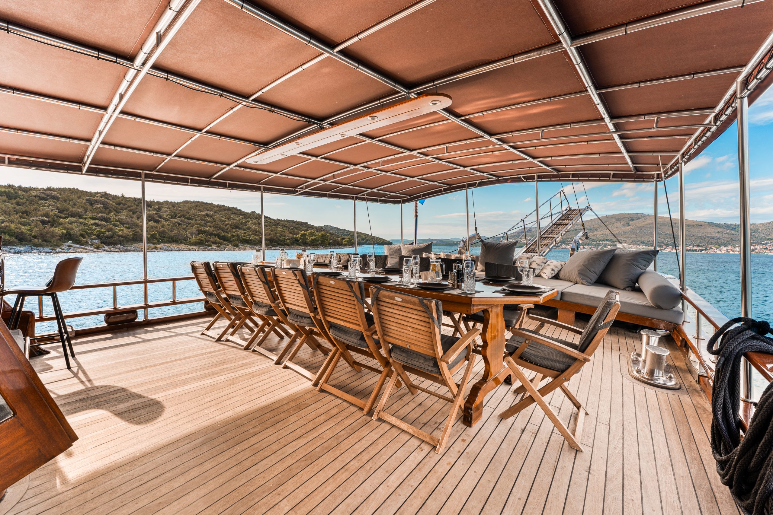 CROATIA Aft deck
