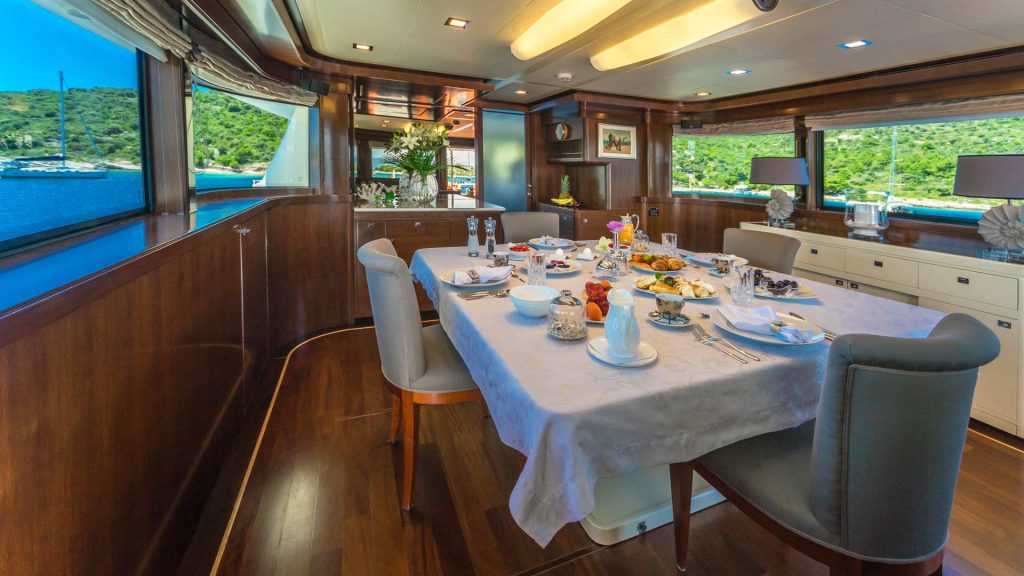 Yacht interior image