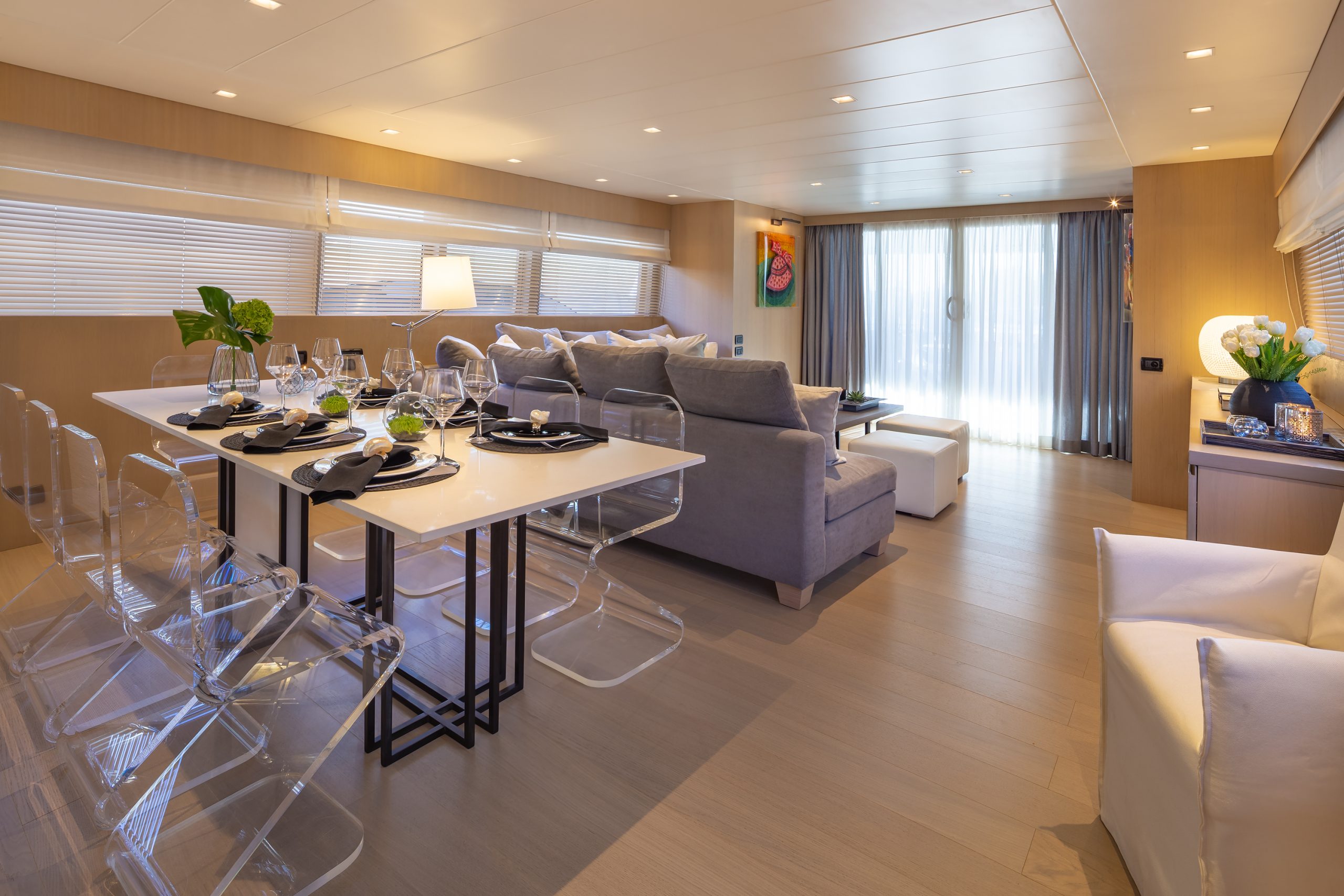 Yacht interior image