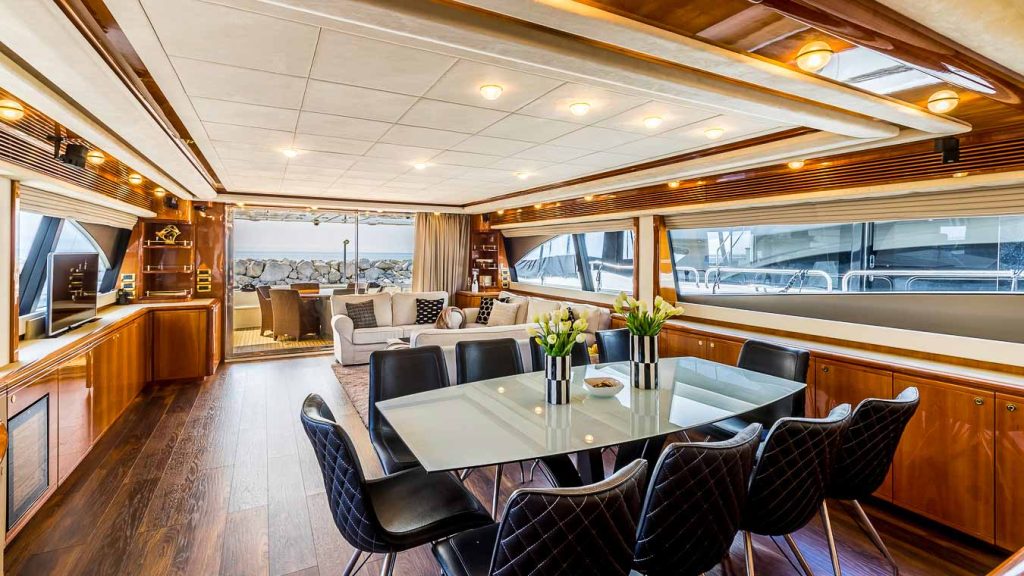 Yacht interior image