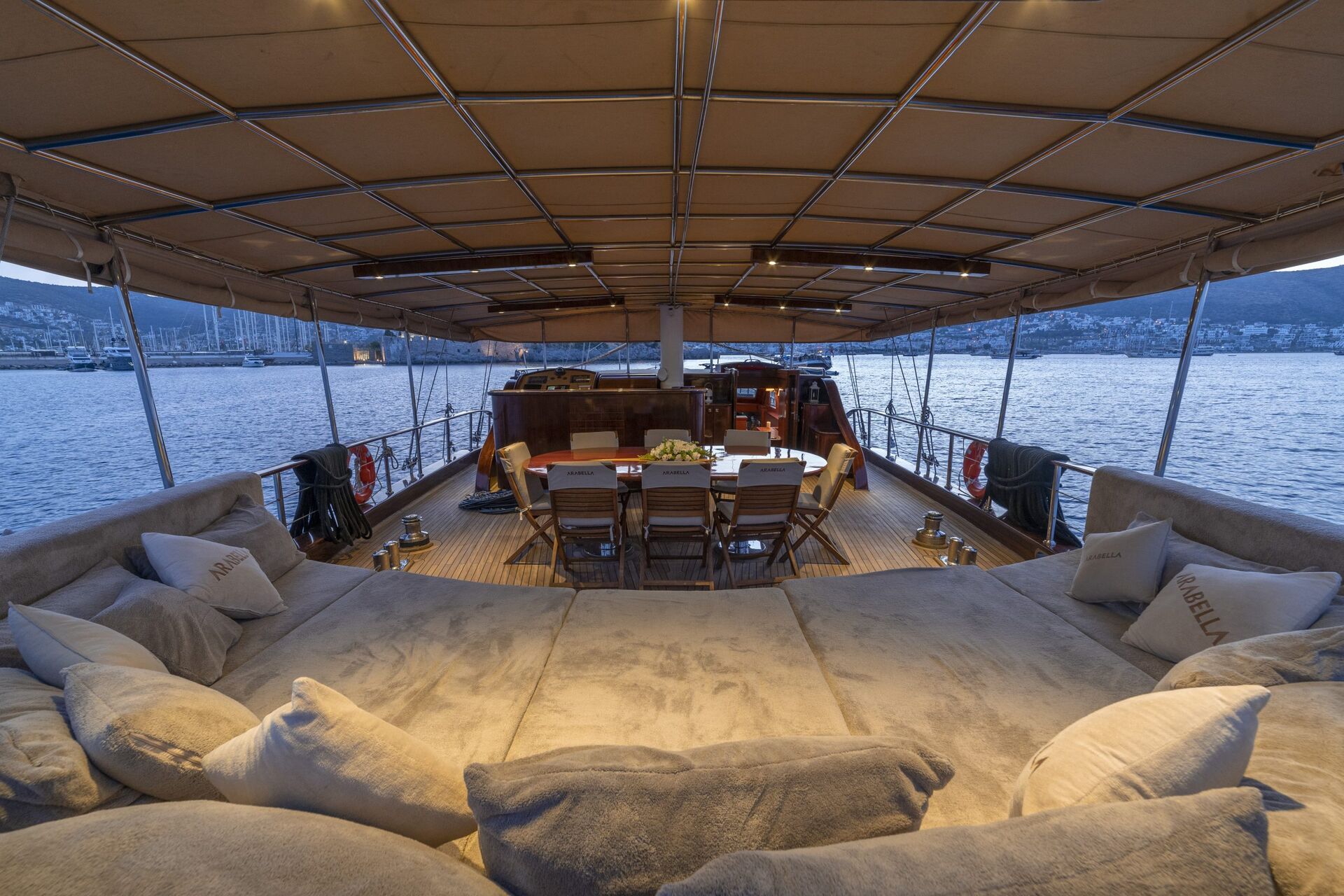 Yacht interior image