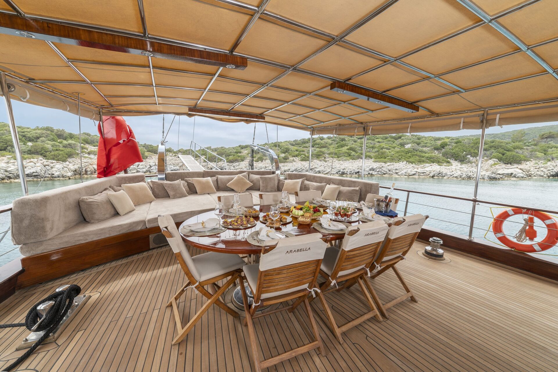 Yacht interior image