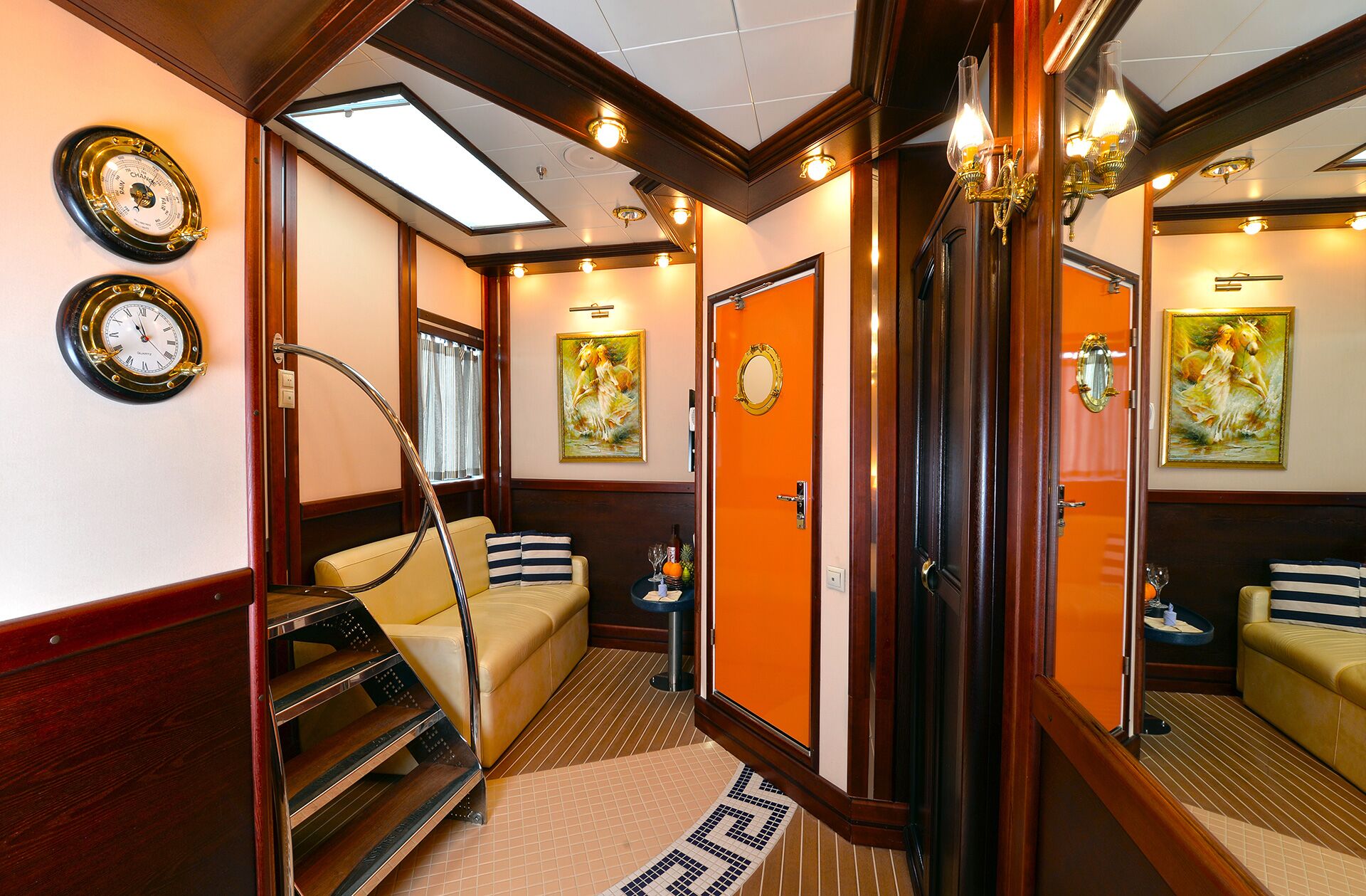 Yacht interior image