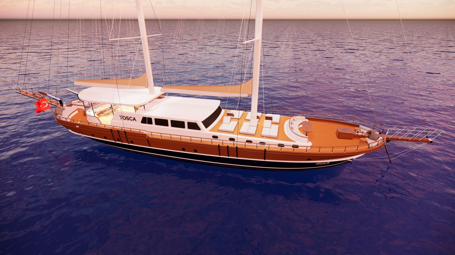Yacht exterior image